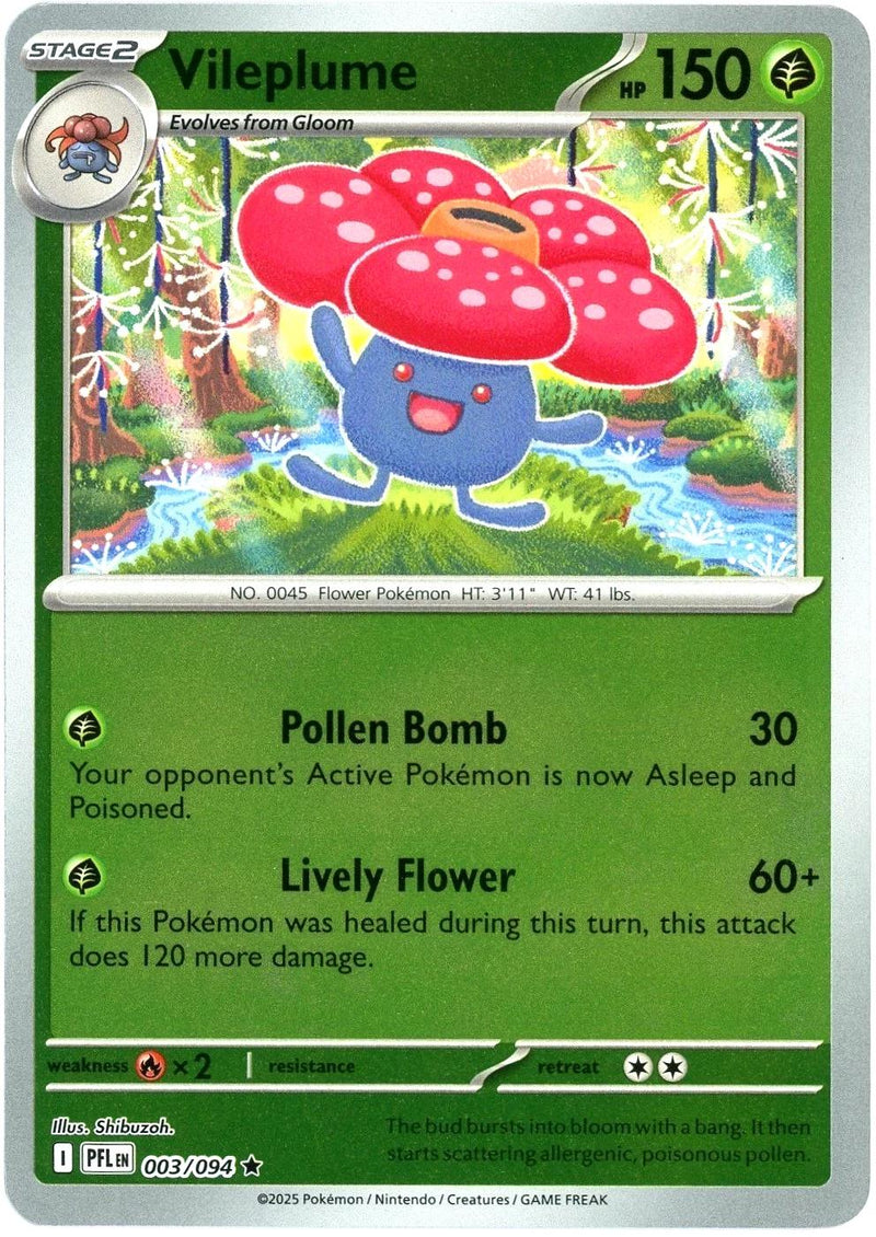 Vileplume [PFL - 003/094] Non- Foil