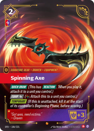 Spinning Axe [SFD - 186/221]