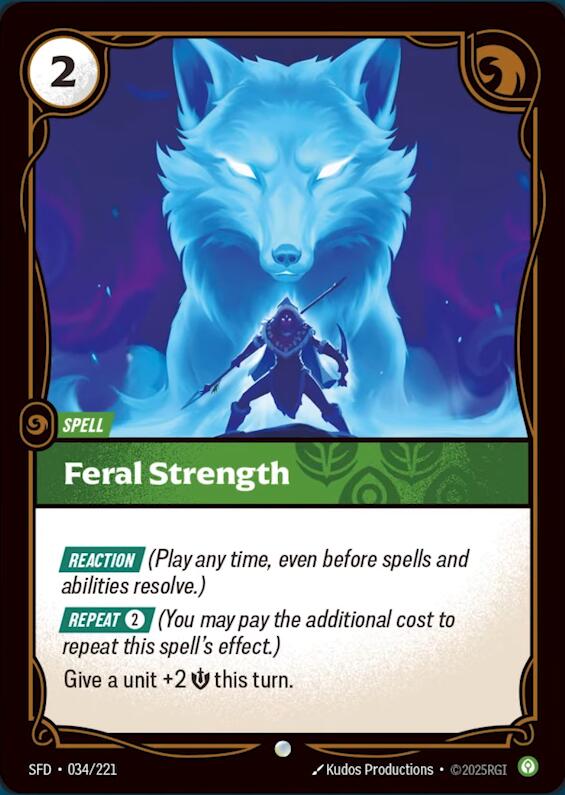 Feral Strength [SPF - 034/221]