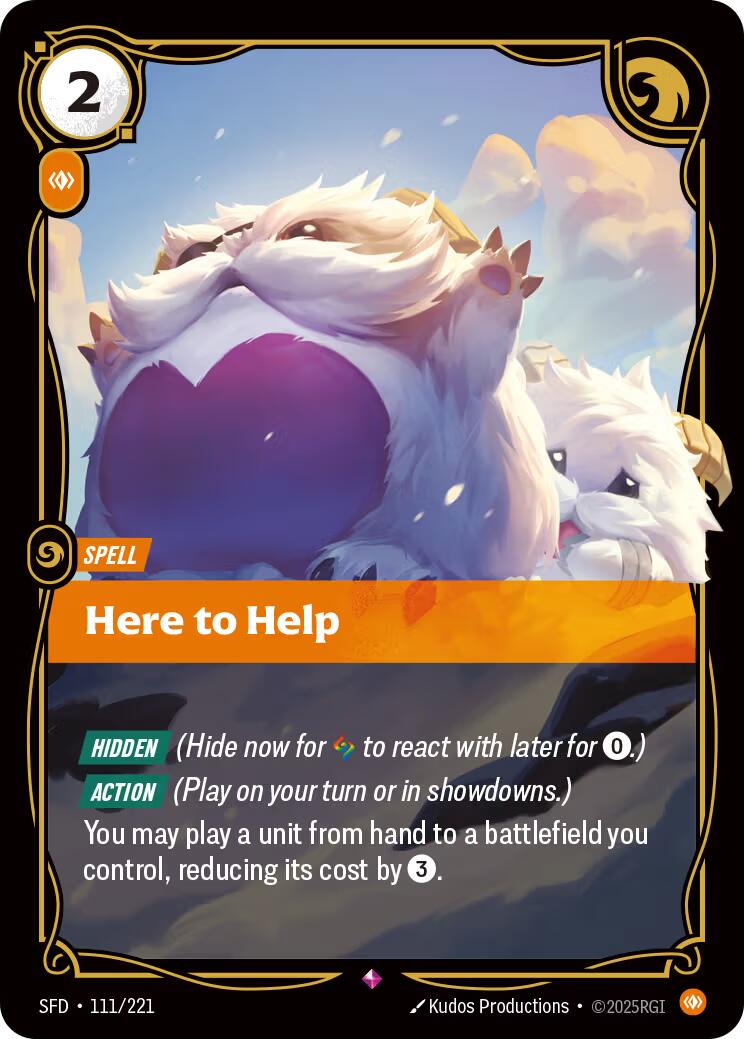 Here to Help [SFD - 111/221]