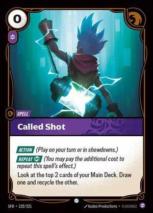 Called Shot [SFD - 122/221]