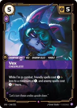 Vex - Cheerless [SFD - 146/221]