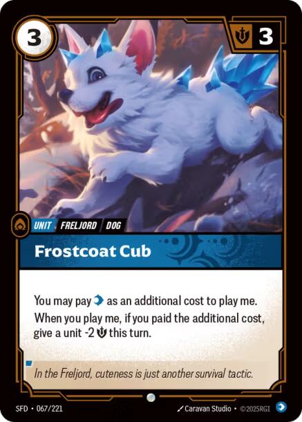 Frostcoat Cub [SPF - 067/221]