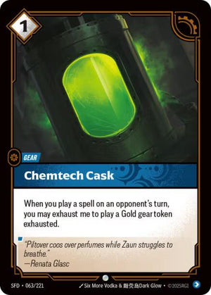 Chemtech Cask [SPF - 063/221]