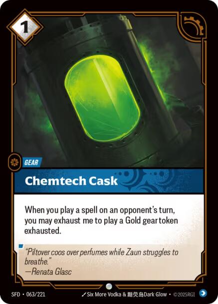 Chemtech Cask [SPF - 063/221]