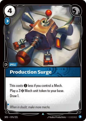 Production Surge [SPF - 076/221]