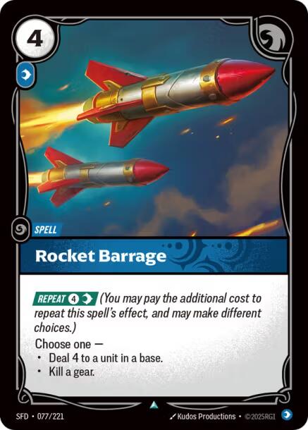 Rocket Barrage [SFD - 077/221]