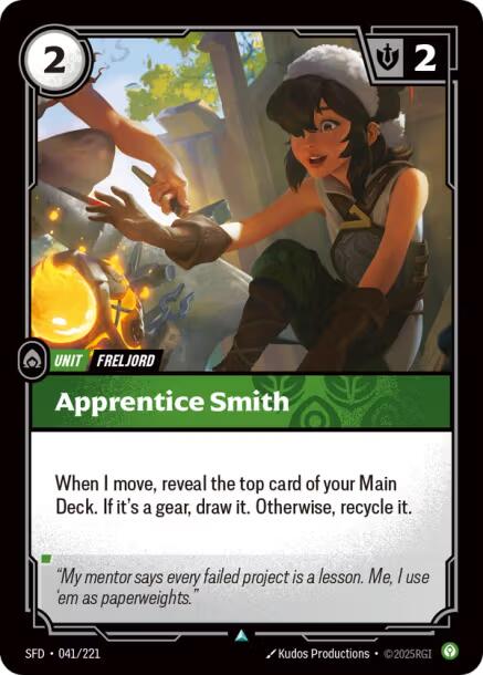Apprentice Smith [SPF - 041/221]