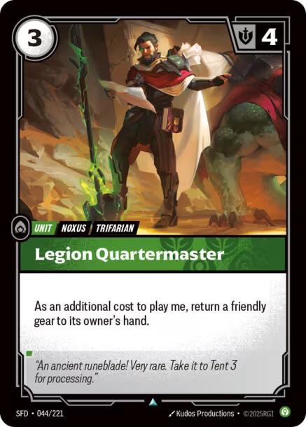 Legion Quartermaster [SFD - 044/221]