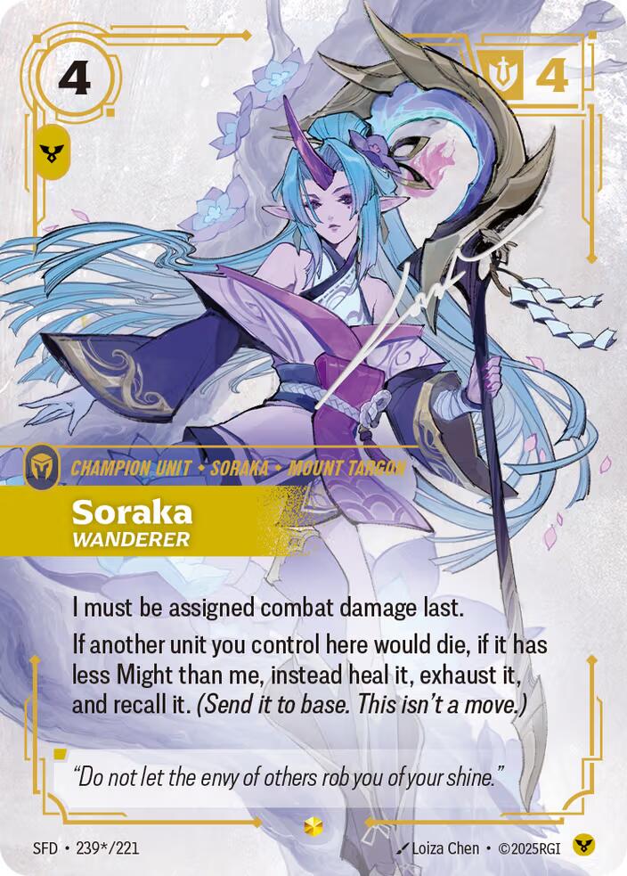 Soraka - Wanderer (Signature) [SFD - 239*/221]