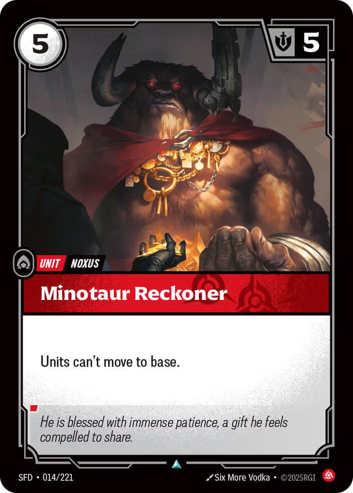 Minotaur Reckoner [SPF - 014/221]