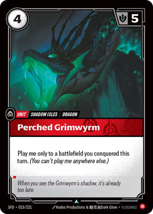 Perched Grimwyrm [SPF - 015/221]