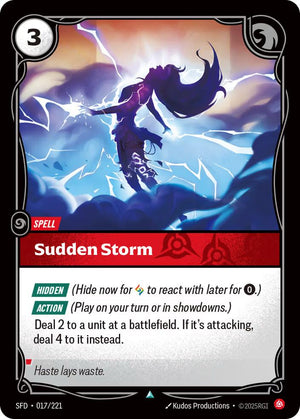 Sudden Storm [SFD - 017/221]