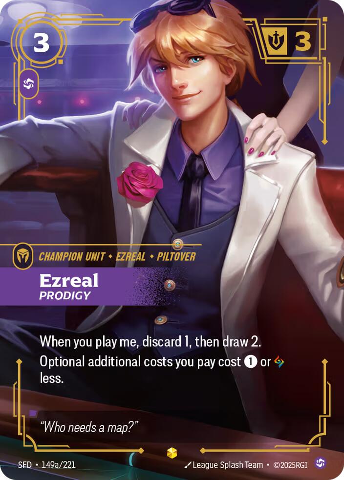 Ezreal - Prodigy (Alternate Art) [SPF - 149a/221]