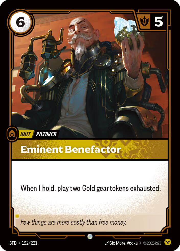 Eminent Benefactor [SPF - 152/221]