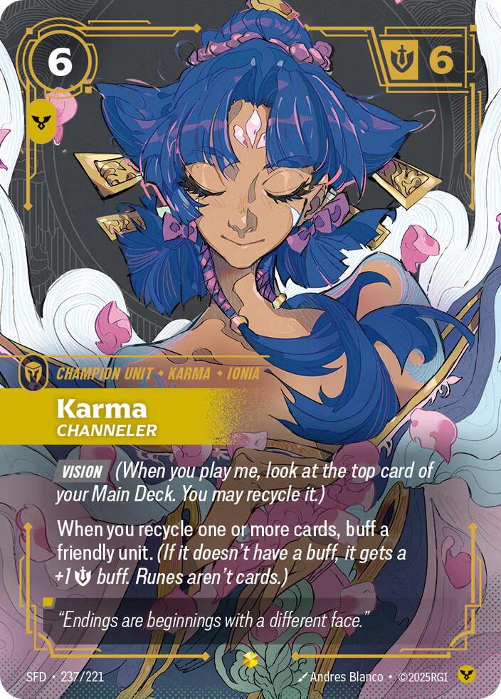 Karma - Channeler (Overnumbered) [SPF - 237/221]