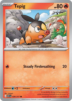 Tepig [ASC - 029/217]