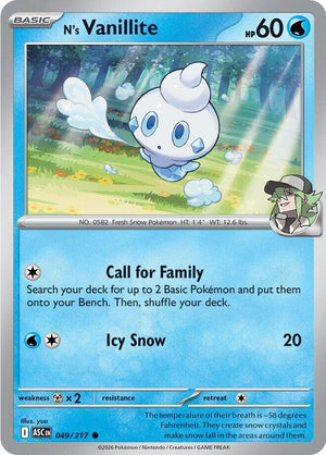 N's Vanillite [ASC - 049/217]