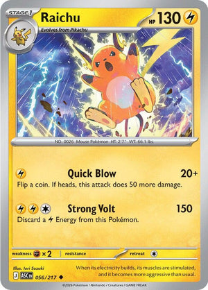 Raichu [ASC - 056/217]