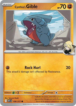 Cynthia's Gible [ASC - 109/217]