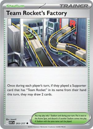 Team Rocket's Factory [ASC - 203/217]
