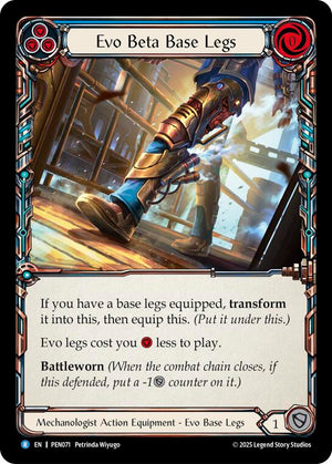 Evo Beta Base Legs (Blue) [PEN - PEN071]