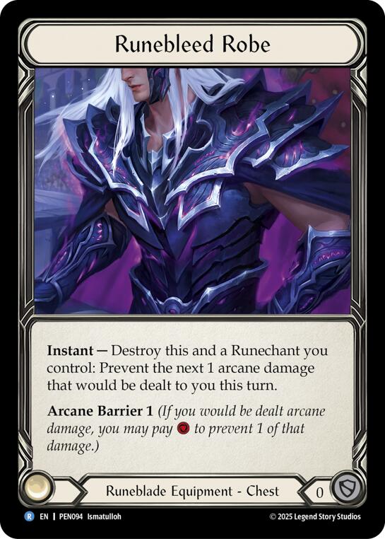 Runebleed Robe [PEN - PEN094]