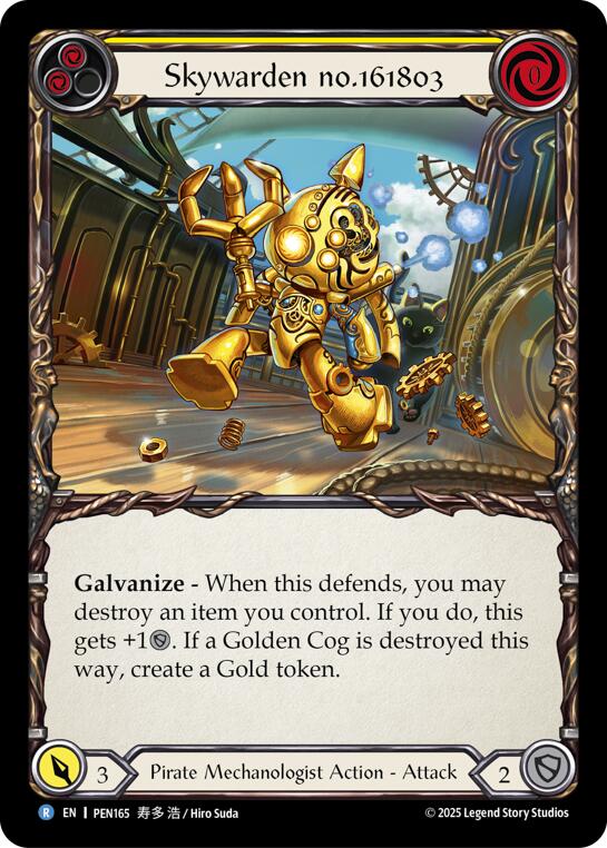 Skywarden No(Red)6(Red)80(Blue) (Yellow) [PEN - PEN165]