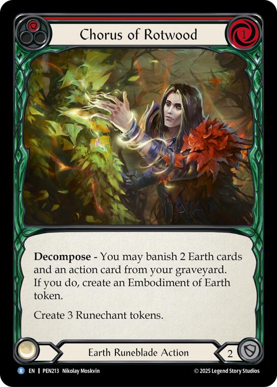 Chorus Of Rotwood (Red) [PEN - PEN213]