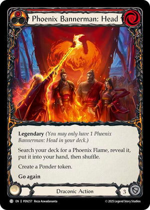 Phoenix Bannerman Head (Red) [PEN - PEN257]
