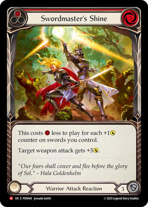 Swordmasters Shine (Red) [PEN - PEN048]