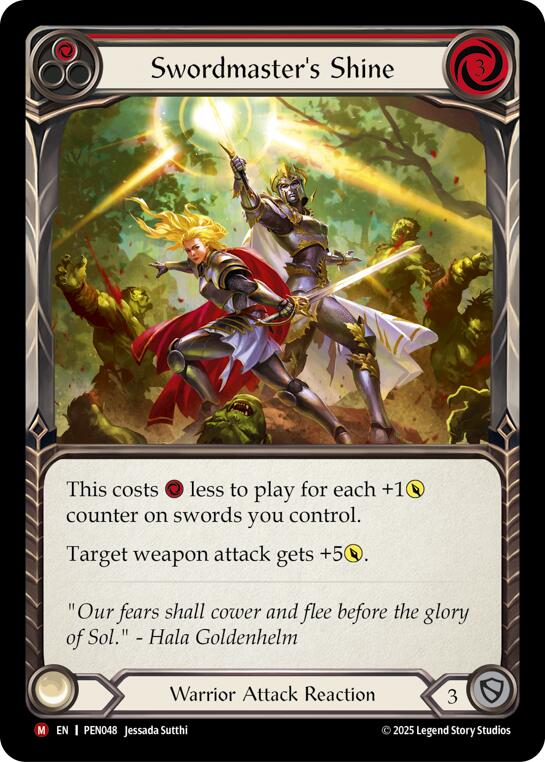 Swordmasters Shine (Red) [PEN - PEN048]