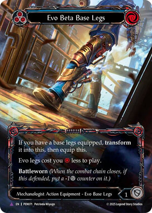 Evo Beta Base Legs (Blue) (Marvel) [PEN - PEN071]