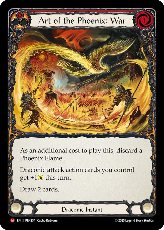 Art Of The Phoenix War (Red) [PEN - PEN254]