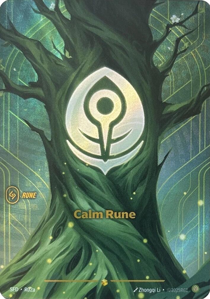 Calm Rune (Alternate Art) [SPF - R02a]