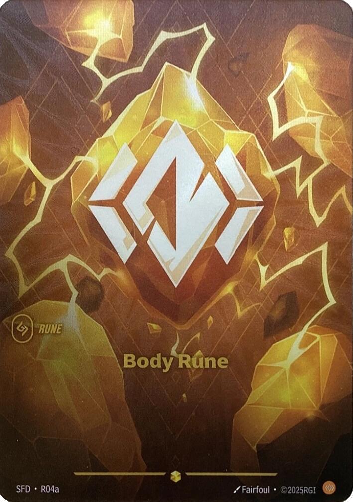 Body Rune (Alternate Art) [SPF - R04a]