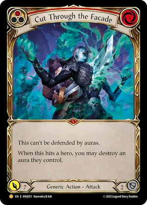 Cut Through The Facade (Red) (ANQ013) [ANQ]