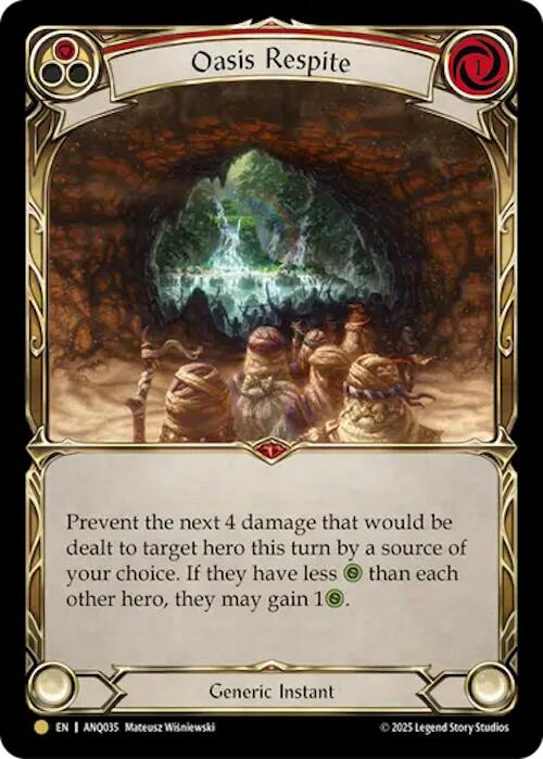 Oasis Respite (Red) (ANQ035) [ANQ]