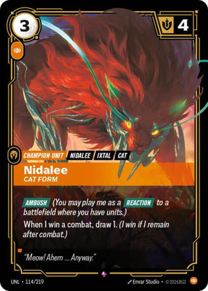 Nidalee - Cat Form [UNL - 114/219]