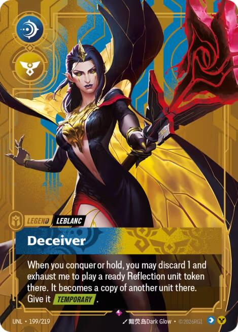LeBlanc, Deceiver [UNL - 199/219]
