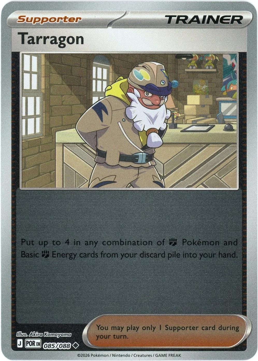 Tarragon - 085/088 [POR - 085/088] Non- Foil