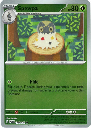 Spewpa - 008/088 [POR - 008/088] Non- Foil