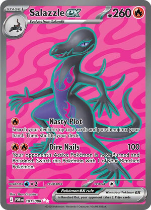 Salazzle ex - 101/088 [ME03 - 101/088]