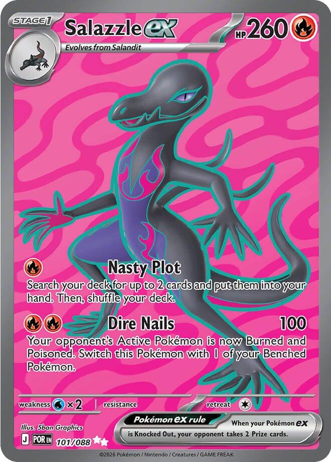 Salazzle ex - 101/088 [ME03 - 101/088]