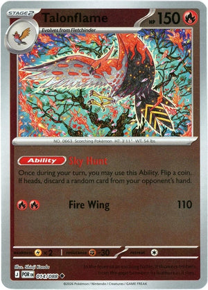 Talonflame - 014/088 [POR - 014/088] Non- Foil