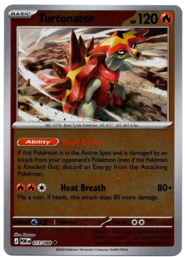 Turtonator [POR - 017/088] Non- Foil