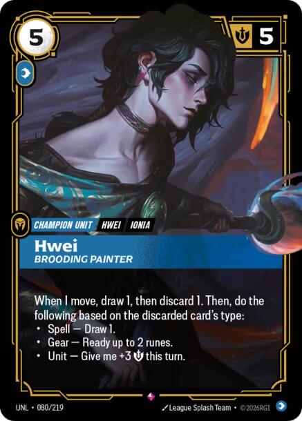 Hwei - Brooding Painter [UNL - 080/219]