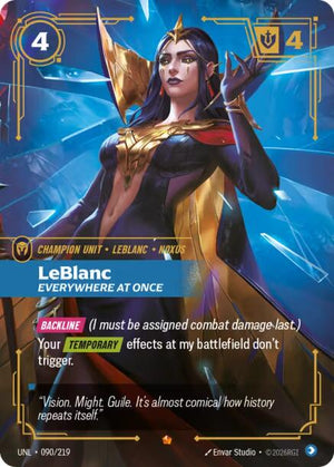 LeBlanc - Everywhere At Once [UNL - 090/219]