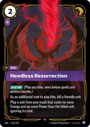 Heedless Resurrection [UNL - 142/219]