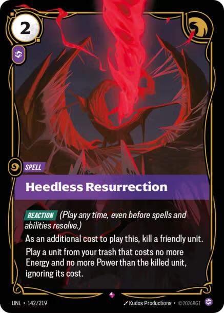 Heedless Resurrection [UNL - 142/219]